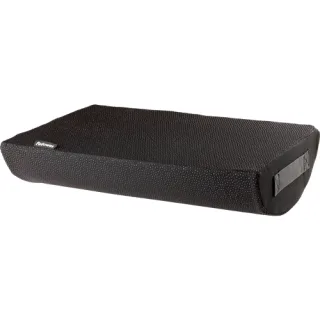 Fellowes Breyta Reposapies de Espuma - Opcion Normal y Balanceo - Funda de Poliester 100% Reciclado - Certificado por FIRA - Color Negro