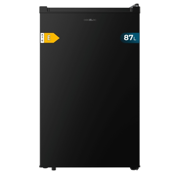 Cecotec Congelador Bolero CoolMarket TF 87 Black Congelador de Sobremesa - Capacidad 87L - Temperatura Regulable - 83.6x55.1x50.6cm - Color Negro