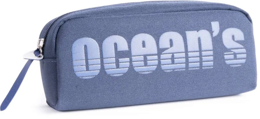 Oceans Wave California Estuche de 1 Cremallera - Tirador Ergonomico - Color Azul