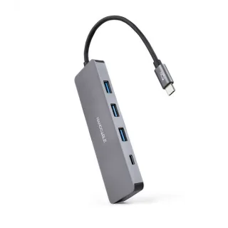 Nanocable HUB USB-C a 3xUSB 3.0/H+1xUSB-C/H