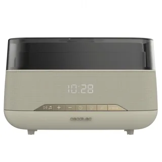 Cecotec PureAroma 1300 Hydra Speaker Humidificador de Aromaterapia con Altavoz Integrado - Capacidad 300ml - Pantalla LED - Bluetooth - 3 Modos - Temporizador - 7 Colores LED - Minimalista -