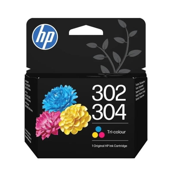 HP 302/304 Color Cartucho de Tinta Original - B7RT6AE/F6U65AE/N9K05AE