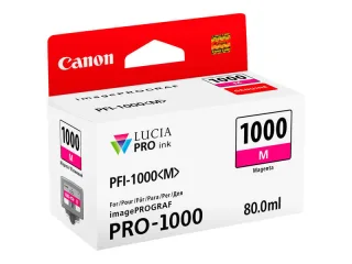 Canon PFI1000 Magenta Cartucho de Tinta Original - 0548C001/PFI-1000M