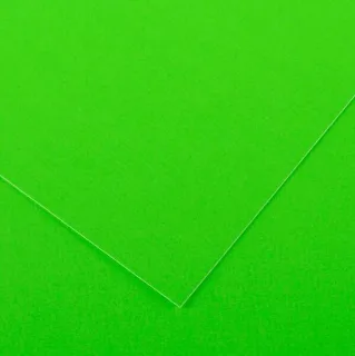 Canson Guarro Pack de 25 Cartulinas Iris de 185g - 50x65cm - Color Verde Fluo