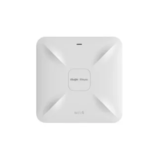 Ruijie RG-RAP2260(E) Punto de Acceso de Doble Banda - Montaje en Techo - PoE+ - 3.2Gbps - WiFi 6 AX3200 - Antenas Internas Omnidireccionales Ethernet - Color Blanco