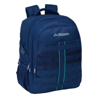 Safta Kappa Marino Mochila para Portatil hasta 15.6" - Bolsillo Antirrobo - Ergonomica - Cinta para Maleta - 23.46L - 340x150x460mm - Color Azul Marino