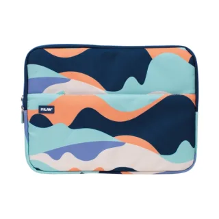 Milan The Fun Funda para Portatiles hasta 13" - Cierre de Cremallera con Tirador - Bolsillo Delantero - 34.5x26x2.5cm - Multicolor