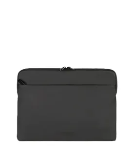 Tucano Gommo Sleeve Funda Portatil 15,6" - Material Engomado Impermeable - Bolsillo para Accesorios - Color Negro