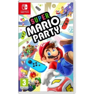 Nintendo Videojuego Super Mario Party para Consola Nintendo Switch - Genero Fiesta/Minijuegos/Estrategia Ligera - PEGI 3