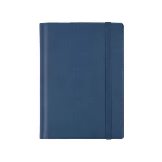 Finocam Duoband Agenda - Anual 2026 - Bloc de Notas - Formato E5 - 136x25x192mm - 1 Dia por Pagina - Color Azul