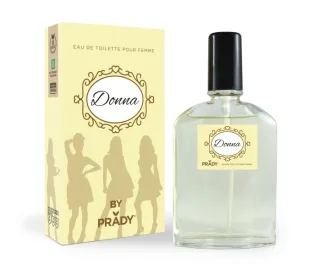 Prady Colonia de Mujer Donna - Frasco de 90 ml - Spray Pulverizador