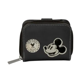 Safta Mickey Mouse Monedero con Billetera - Compartimento para Billetes y Tarjetas - Cierre con Iman - Compartimento para Monedas - 0.10L - 110x20x95mm - Color Negro