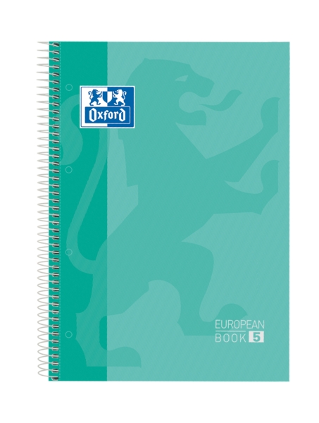 Oxford School Classic A4+ Europeanbook - Tapa Extradura - 50% Hojas Gratis - 5x5 - 120 Hojas · Pack de 5 uds.