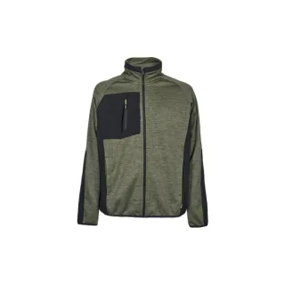 Upower Hull Sudadera Polar - Talla 2XL - Cremallera Zip, Proteccion Termica - Color Verde Oscuro