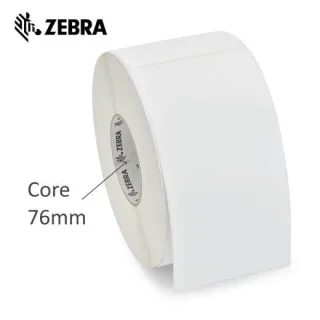 Zebra Z-Perform 1000D Pack de 6 Rollos de Etiquetas Termicas Originales 76x25mm - Adhesivo Permanente - 5.180 Unidades x Rollo - 880738-025