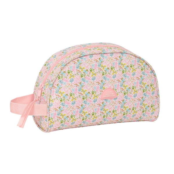 Safta VMB Neceser de 5L - Cremallera - Asa Lateral - Adapatable a Carro - Bolsillo Interior - 280x100x180mm - Color Rosa