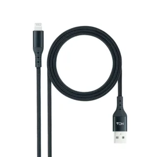 Nanocable Cable Lightining-USB A/M, Negro, 1 M
