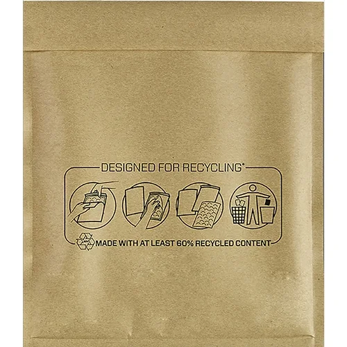 Fellowes Bankers Box Pack de 100 Bolsas de Burbujas Acolchadas - Medidas Internas 220x260mm - Burbujas Internas para Amortiguacion - Tira Autoadhesiva para Cierre