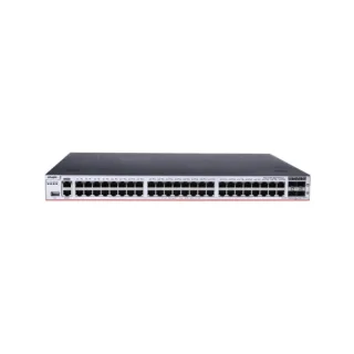 Ruijie RG-CS85-48GT4XS-D Switch Modular - 48 Puertos Ethernet hasta 1Gbps - 4x SFP+ hasta 10Gbps - Ranura de Expansion - 2 Ventiladores Integrados - Color Negro y Gris