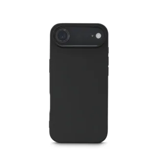 Hama Fantastic Feel Funda para iPhone Air - Antiadherente Anti-Suciedad - Poliuretano Termoplastico - Bordes Elevados - Color Negro