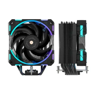Coolbox Gaming Disipador CPU 6 Heatpipes 240W ARGB