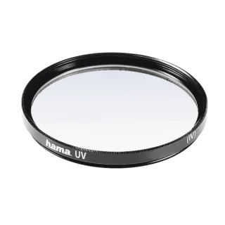 Hama Filtro Ultravioleta de 72mm Recubrimiento Doble - Cristal Optico - Color Negro