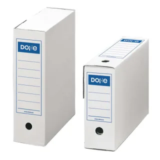 Dohe Caja de Carton de Primera Calidad - Montaje Rapido y Facil - Color Blanco · Pack de 50 uds.