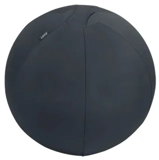 Leitz Ergo Active Balon de Asiento Antideslizante 55cm - Asa de Transporte Resistente - Carga Maxima de 120kg - Funda Lavable - Color Gris Oscuro