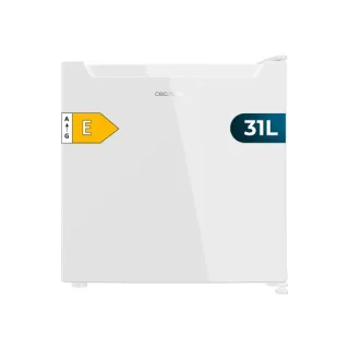 Cecotec Bolero CoolMarket TT 31 Dual White E Mini Frigorifico Convertible - Capacidad 31L - Temperatura Regulable - Bandeja Interior Extraible - 47.4x44.7x49.6cm - Color Blanco