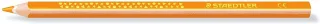 Staedtler Jumbo Noris 128 Lapiz Triangular de Color - Mina de 4mm - Resistencia a la Rotura - Diseño Ergonomico - Color Naranja · Pack de 12 uds.