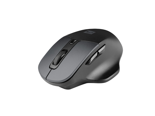 Natec BlackBird 2 Raton Optico Inalambrico 2,4Ghz - 1600dpi - Silencioso - 6 Botones - Ergonomico - Color Negro