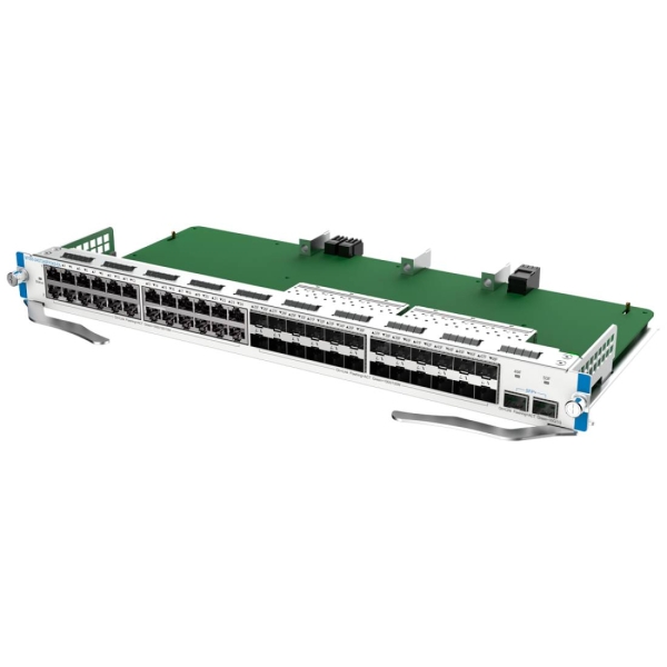 Ruijie M7000-24GT24SFP2XS-EA Tarjeta Switch de Expansion para Chasis - 24 Puertos Ethernet hasta 1Gbps - 24x SFP hasta 1Gbps - 2x SFP+ hasta 10Gbps - Color Acero