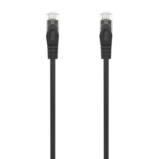 Aisens Cable de Red Latiguillo RJ45 LSZH Cat.6A 500 MHZ UTP AWG24 - 0.50m - Libre de Halogenos - 10 Gigabit/s - Color Negro