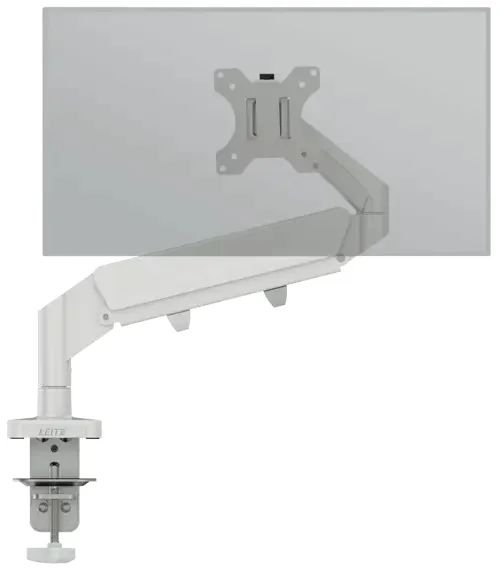 Leitz Soporte de Mesa con Brazo Articulado para Monitor de 17"-32" - Gestion de Cables - Peso Max 9kg - VESA 100x100mm