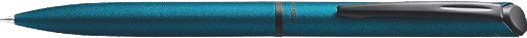 Pentel Energel High Class Boligrafo de Tinta Gel 0.7mm - Trazo 0.35mm - Recargable - Cuerpo Metalico - Color Plata