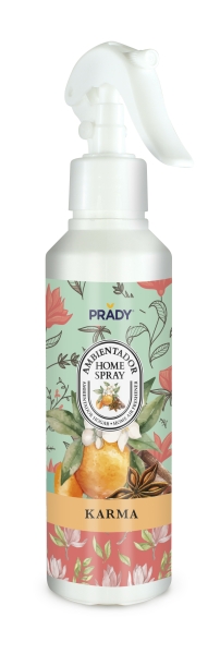 Prady Ambientador Home Spray Karma - Frasco de 220 ml - Spray Pulverizador