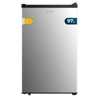 Cecotec Congelador Bolero CoolMarket TF 97 Inox Congelador de Sobremesa - Capacidad 97L - Temperatura Regulable - 83.5x55.1x57.5cm - Color Acero