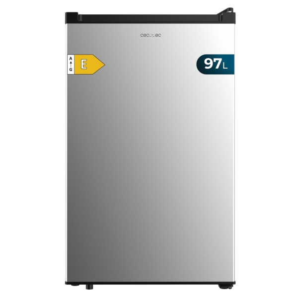 Cecotec Congelador Bolero CoolMarket TF 97 Inox Congelador de Sobremesa - Capacidad 97L - Temperatura Regulable - 83.5x55.1x57.5cm - Color Acero