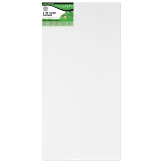 Daler Rowney Simply Bastidor Entelado - 50x100cm - Imprimacion Triple - Grano Medio - 100% Algodon sin Acido - 250g - Color Blanco