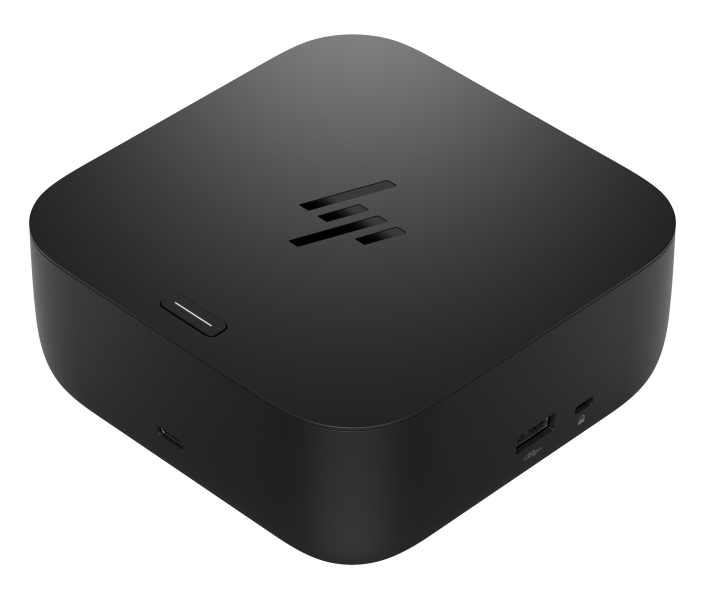 HP Dock G6 100W Thunderbolt con 8 Puertos - 1xUSB-C, 3xUSB-A, 2xDisplay Port, 1xHDMI, 1xRJ-45 - Alimentacion hasta 100W via USB‑C PD - Color Negro