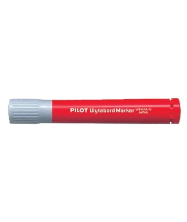 Pilot Rotulador para Pizarra Blanca - Punta Redonda de 4mm - Trazo de 1.8mm - Recargable - Tinta con Base de Alcohol - Borrable en Seco - Color Rojo · Pack de 12 uds.