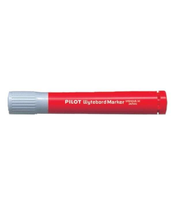 Pilot Rotulador para Pizarra Blanca - Punta Redonda de 4mm - Trazo de 1.8mm - Recargable - Tinta con Base de Alcohol - Borrable en Seco - Color Rojo · Pack de 12 uds.