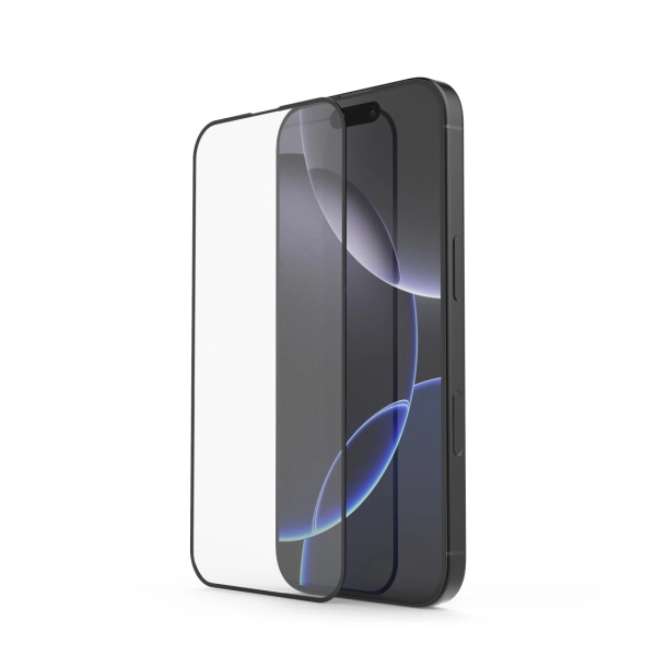 Hama Cristal Protector para iPhone 16 - Vidrio Templado - Antihuellas - Grado de Dureza 10H - Proteccion D3O - Color Transparente