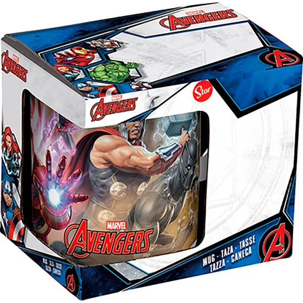 Safta Avengers Infinity Taza Ceramica de 325ml - Apta para Lavavajillas - Apta para Microondas - 1.7x8.7x10cm - Multicolor