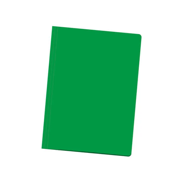 Dohe Pack de 50 Subcarpetas de Cartulina de 180gr - Con Ranura para Fastener - Resistente y Duradera - Ideal para Organizar Documentos - Color Verde
