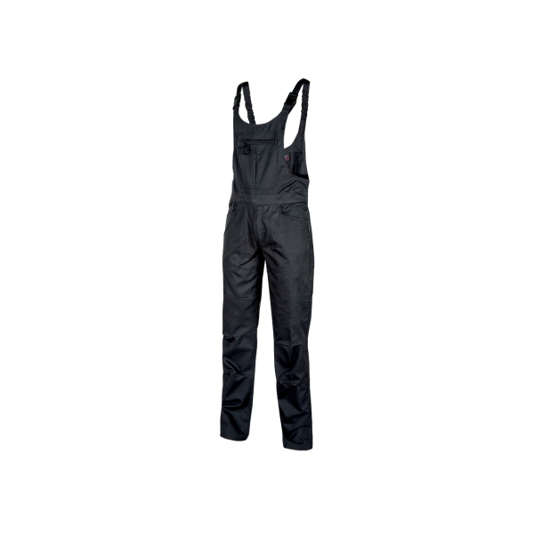 Upower Atene Peto de Trabajo Resistente y Comodo - Talla 2XL - Tejido Poli-Algodon Mechanical Stretch, Multiples Bolsillos con Cierre, Tirantes Ajustables, Lavable a Alta Temperatura - Color