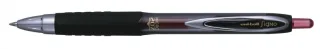 Uni-ball UMN-207 MICRO Roller de Tinta - Punta de Bola 0.5mm - Grip de Caucho Antifatiga - Tinta Pigmentada Resistente a Luz y Agua - Color Rojo · Pack de 12 uds.