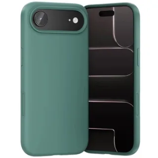 Vention Funda de Silicona para Iphone 17 Air - Anillo Magnetico MagSafe - Compatible con Carga Inalambrica - Color Aguamarina
