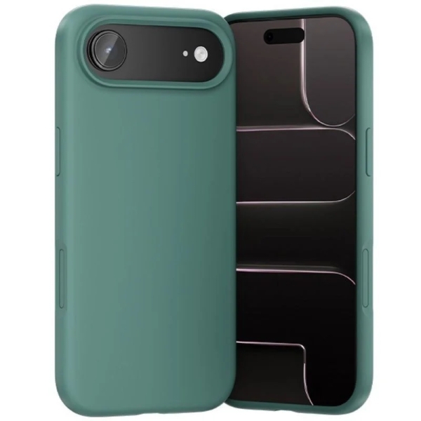 Vention Funda de Silicona para Iphone 17 Air - Anillo Magnetico MagSafe - Compatible con Carga Inalambrica - Color Aguamarina