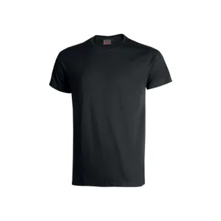 Upower Figi Camiseta de Trabajo - Talla 2XL - Algodon Cardado, Cuello Elastico Acanalado, Cinta Para-Sudor, Proteccion DPI1, Suavidad y Confort Prolongado - Color Negro Carbon